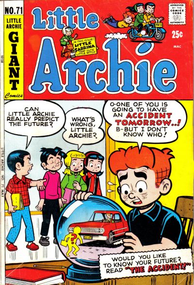 Cover for Little Archie (Archie, 1969 series) #71