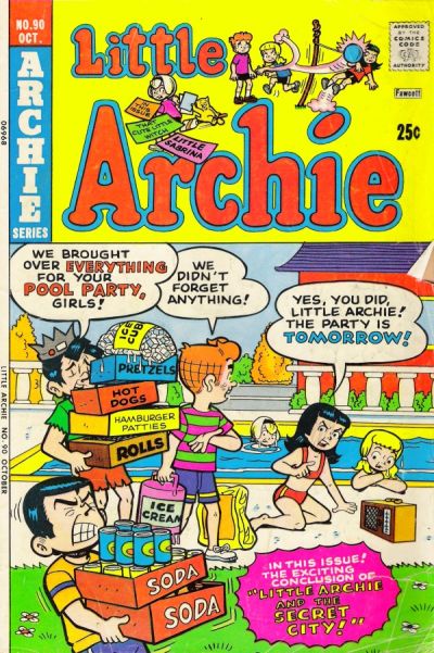 Cover for Little Archie (Archie, 1969 series) #90