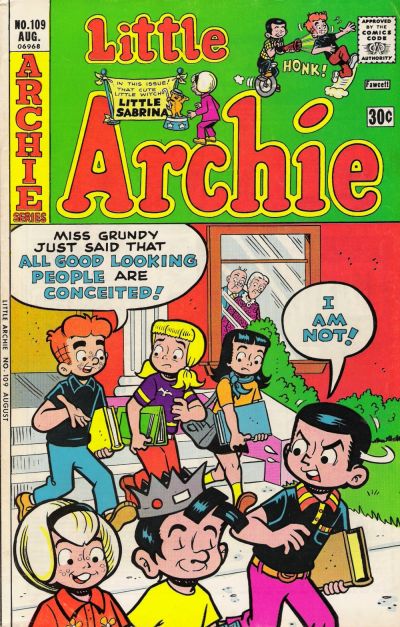 Cover for Little Archie (Archie, 1969 series) #109