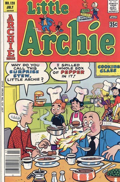 Cover for Little Archie (Archie, 1969 series) #120