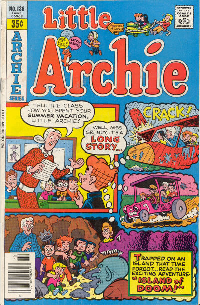 Cover for Little Archie (Archie, 1969 series) #136