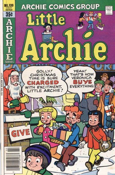 Cover for Little Archie (Archie, 1969 series) #139