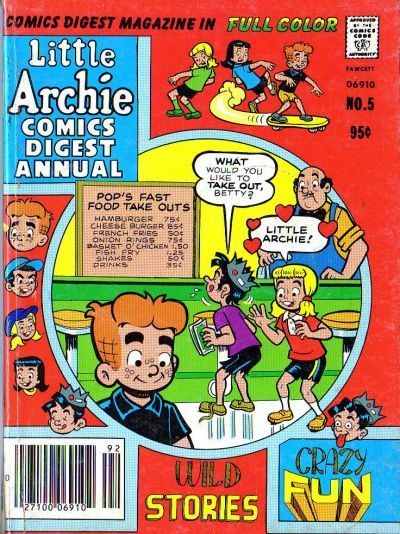 Cover for Little Archie Comics Digest Annual Magazine (Archie, 1979 series) #5