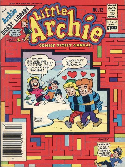 Cover for Little Archie Comics Digest Annual Magazine (Archie, 1979 series) #12