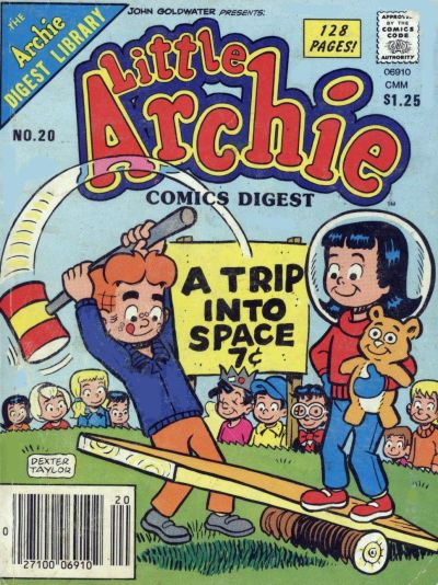 Cover for Little Archie Comics Digest Magazine (Archie, 1985 series) #20