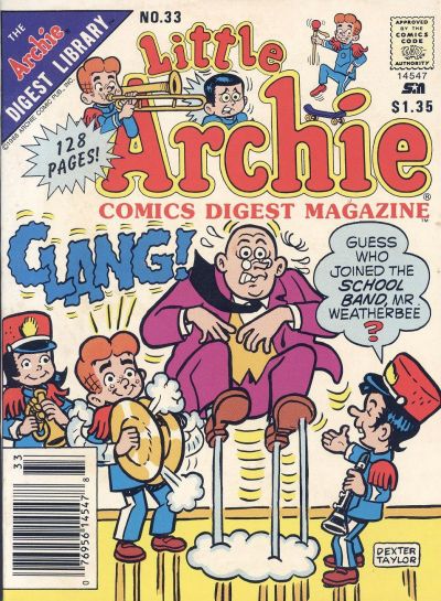 Cover for Little Archie Comics Digest Magazine (Archie, 1985 series) #33