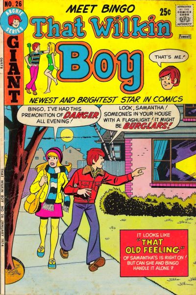 Cover for That Wilkin Boy (Archie, 1969 series) #26