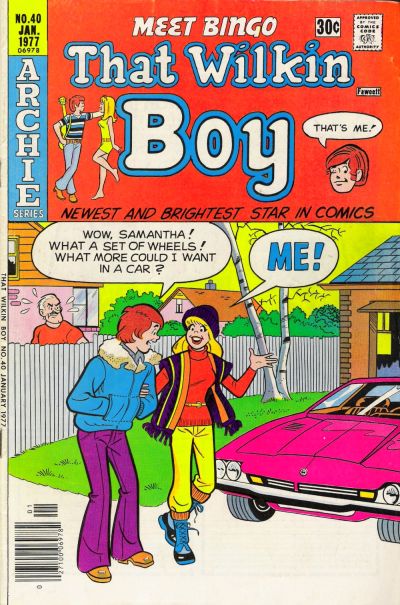 Cover for That Wilkin Boy (Archie, 1969 series) #40