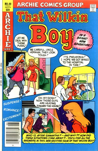 Cover for That Wilkin Boy (Archie, 1969 series) #49