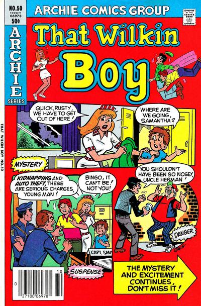 Cover for That Wilkin Boy (Archie, 1969 series) #50