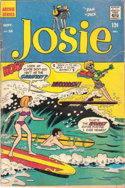 Cover for Josie (Archie, 1965 series) #36