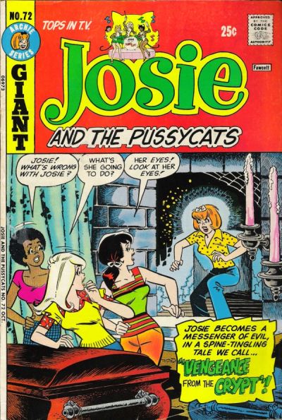 Cover for Josie and the Pussycats (Archie, 1969 series) #72