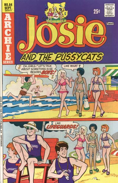 Cover for Josie and the Pussycats (Archie, 1969 series) #84