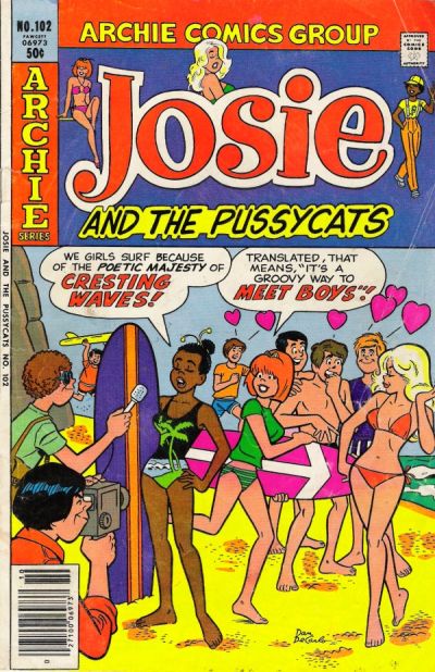 Cover for Josie and the Pussycats (Archie, 1969 series) #102