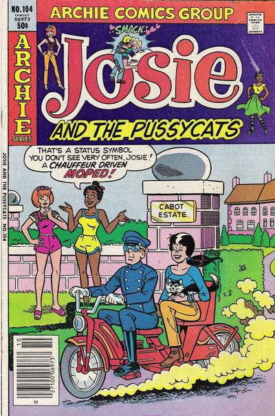 Cover for Josie and the Pussycats (Archie, 1969 series) #104
