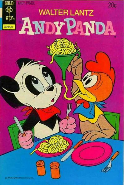 Cover for Walter Lantz Andy Panda (Western, 1973 series) #2 [Gold Key]