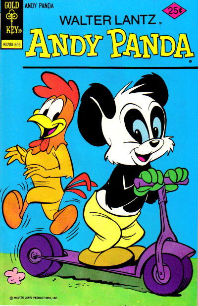 Cover for Walter Lantz Andy Panda (Western, 1973 series) #12 [Gold Key]