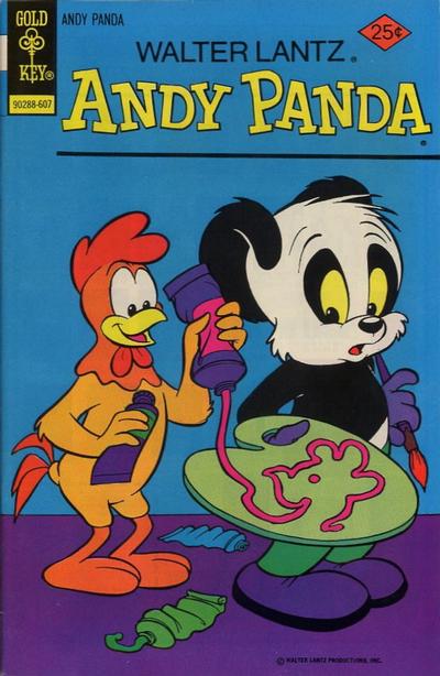 Cover for Walter Lantz Andy Panda (Western, 1973 series) #14 [Gold Key]