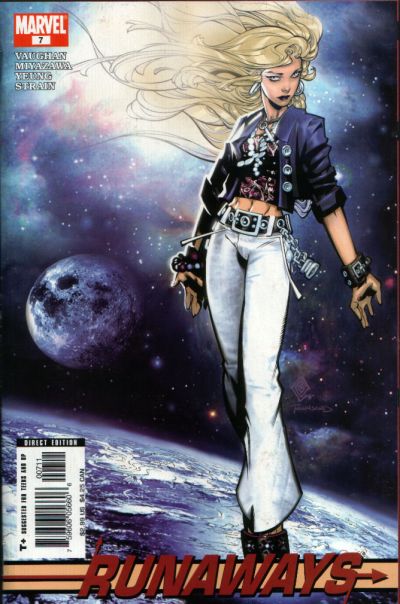 Cover for Runaways (Marvel, 2005 series) #7