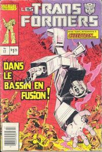 Cover Thumbnail for Les Transformers (Editions Héritage, 1985 series) #17