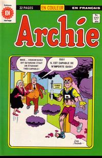 Cover Thumbnail for Archie (Editions Héritage, 1971 series) #127
