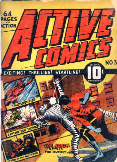 Cover for Active Comics (Bell Features, 1942 series) #3