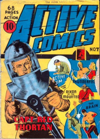 Cover for Active Comics (Bell Features, 1942 series) #7