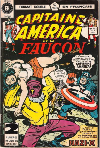 Cover for Capitaine America (Editions Héritage, 1970 series) #70/71