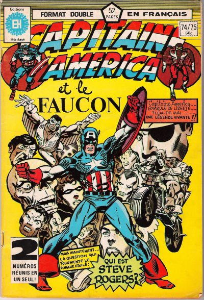 Cover for Capitaine America (Editions Héritage, 1970 series) #74/75
