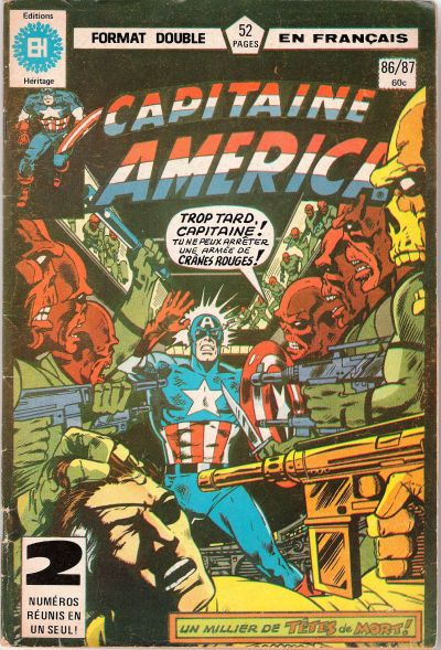 Cover for Capitaine America (Editions Héritage, 1970 series) #86/87