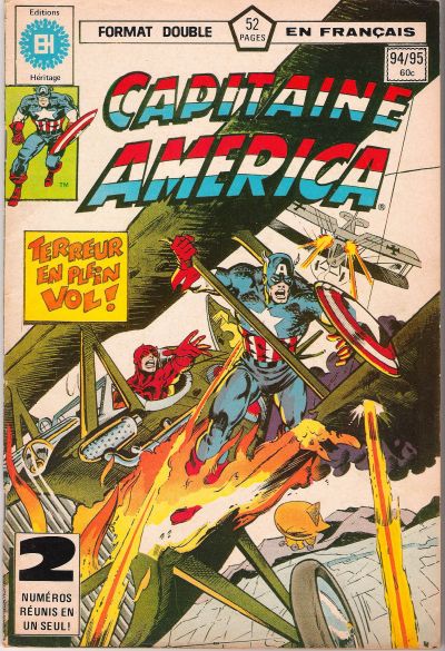 Cover for Capitaine America (Editions Héritage, 1970 series) #94/95