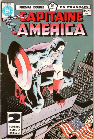 Cover for Capitaine America (Editions Héritage, 1970 series) #144/145
