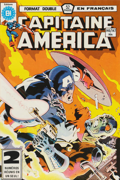 Cover for Capitaine America (Editions Héritage, 1970 series) #146/147