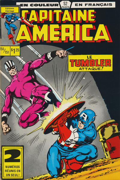Cover for Capitaine America (Editions Héritage, 1970 series) #150/151