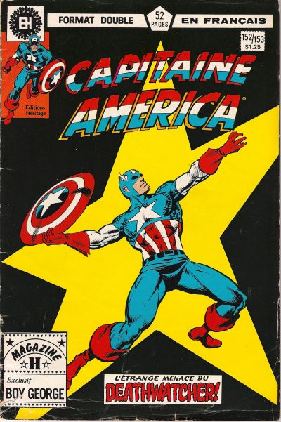 Cover for Capitaine America (Editions Héritage, 1970 series) #152/153