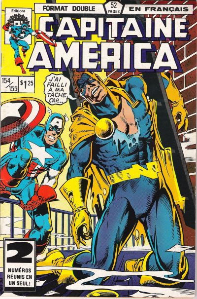 Cover for Capitaine America (Editions Héritage, 1970 series) #154/155
