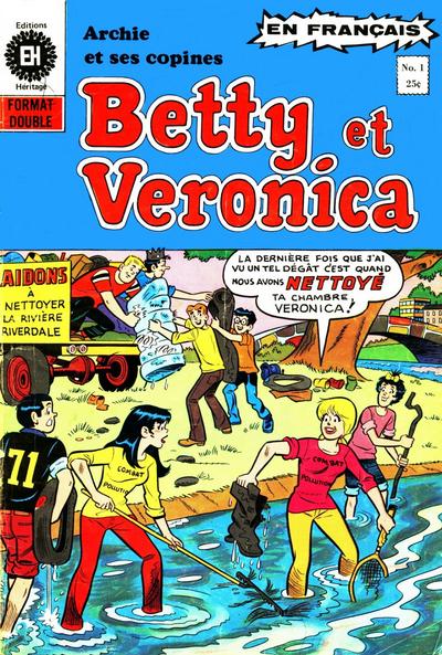 Cover for Betty et Véronica (Editions Héritage, 1971 series) #1