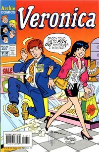 Cover Thumbnail for Veronica (Archie, 1989 series) #36 [Direct Edition]