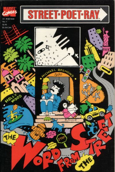 Cover for Street Poet Ray (Marvel, 1990 series) #1