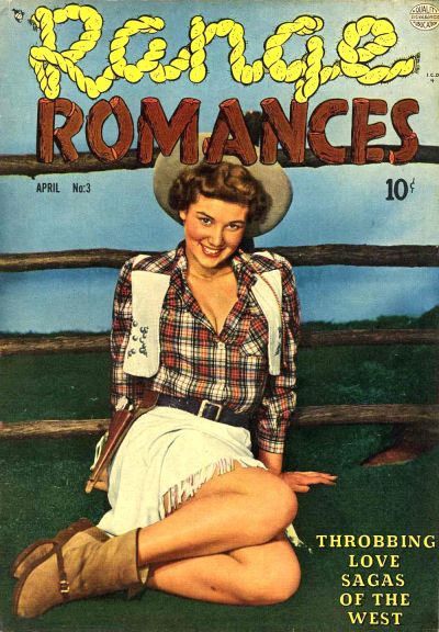 Cover for Range Romances (Quality Comics, 1949 series) #3