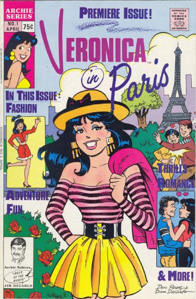 Cover for Veronica (Archie, 1989 series) #1 [Direct]