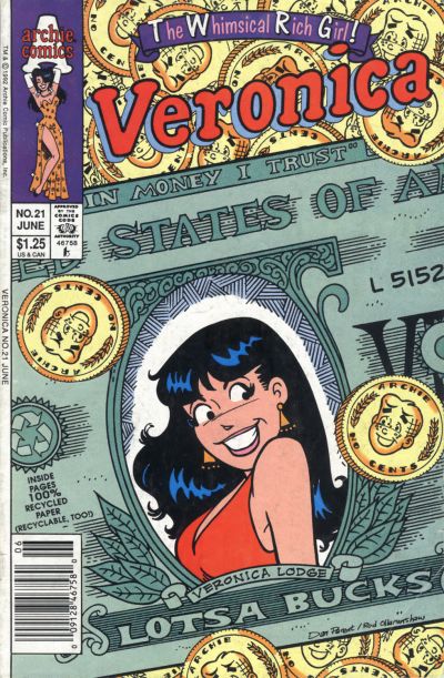 Cover for Veronica (Archie, 1989 series) #21