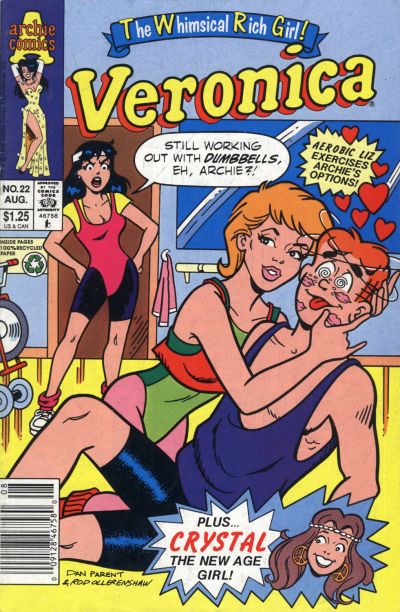 Cover for Veronica (Archie, 1989 series) #22 [Newsstand]