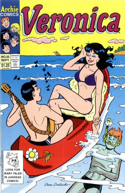 Cover for Veronica (Archie, 1989 series) #30 [Direct]