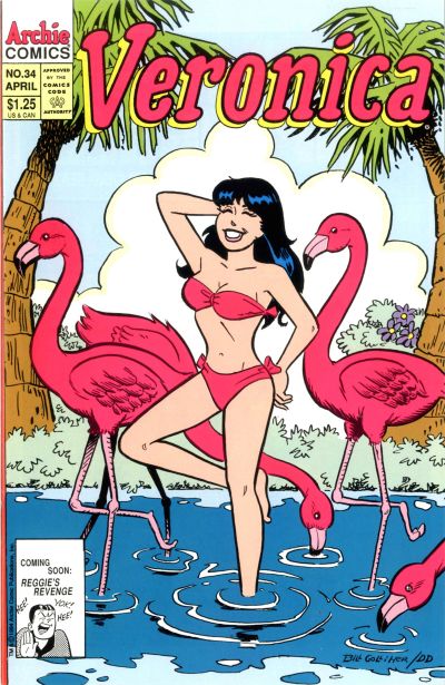 Cover for Veronica (Archie, 1989 series) #34