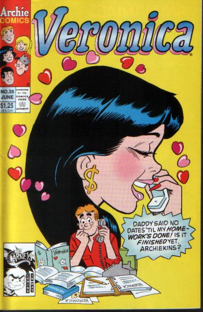 Cover for Veronica (Archie, 1989 series) #35 [Direct]