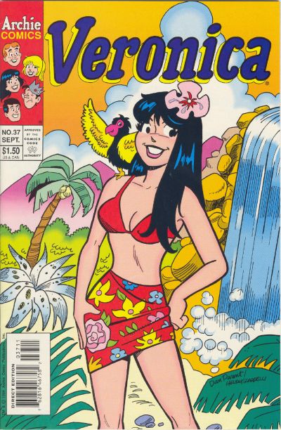 Cover for Veronica (Archie, 1989 series) #37 [Direct Edition]