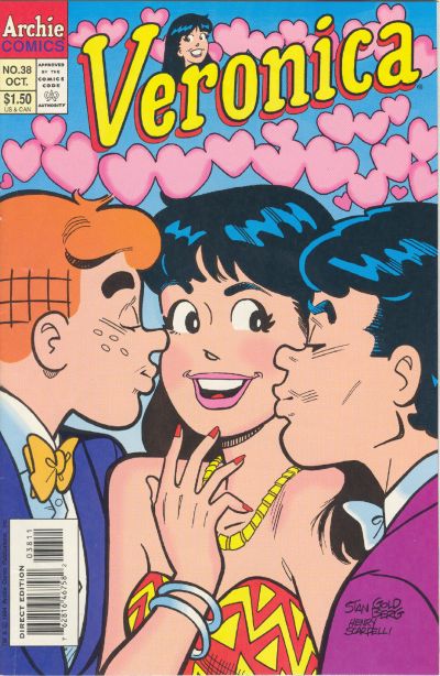 Cover for Veronica (Archie, 1989 series) #38 [Direct Edition]