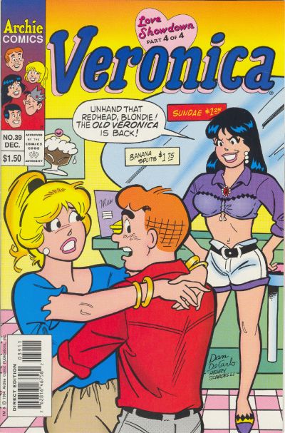 Cover for Veronica (Archie, 1989 series) #39
