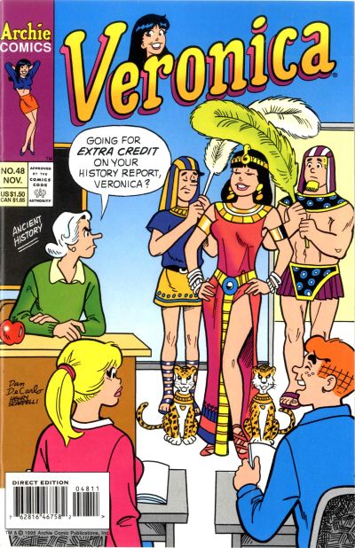Cover for Veronica (Archie, 1989 series) #48 [Direct Edition]